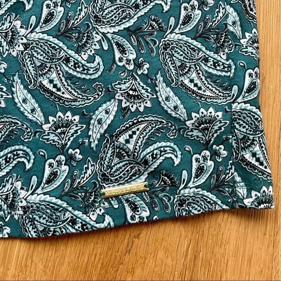 NWOT MICHAEL KORS GREEN BLOUSE - M - Picture 10 of 13